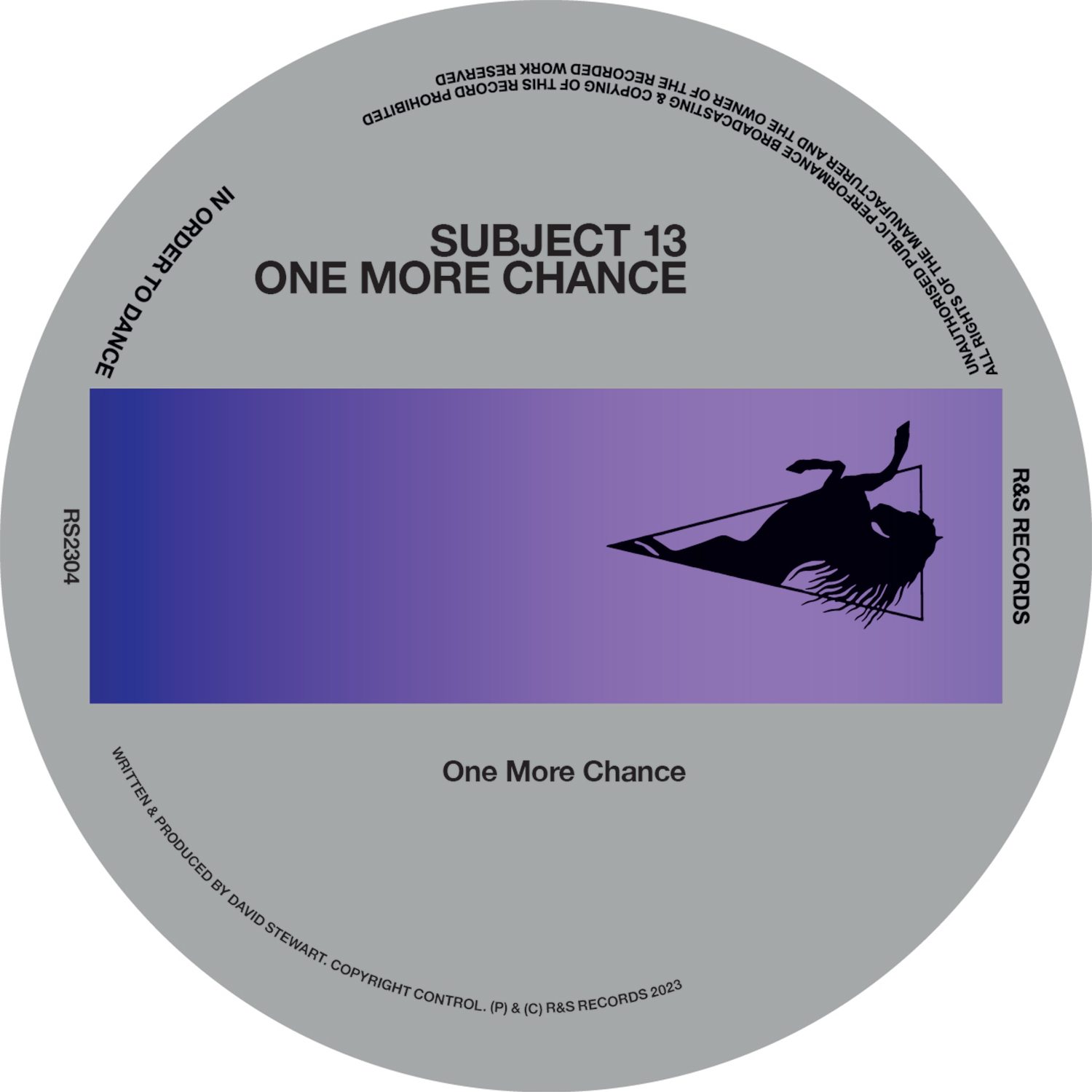 Subject 13 – One More Chance – R&S Records