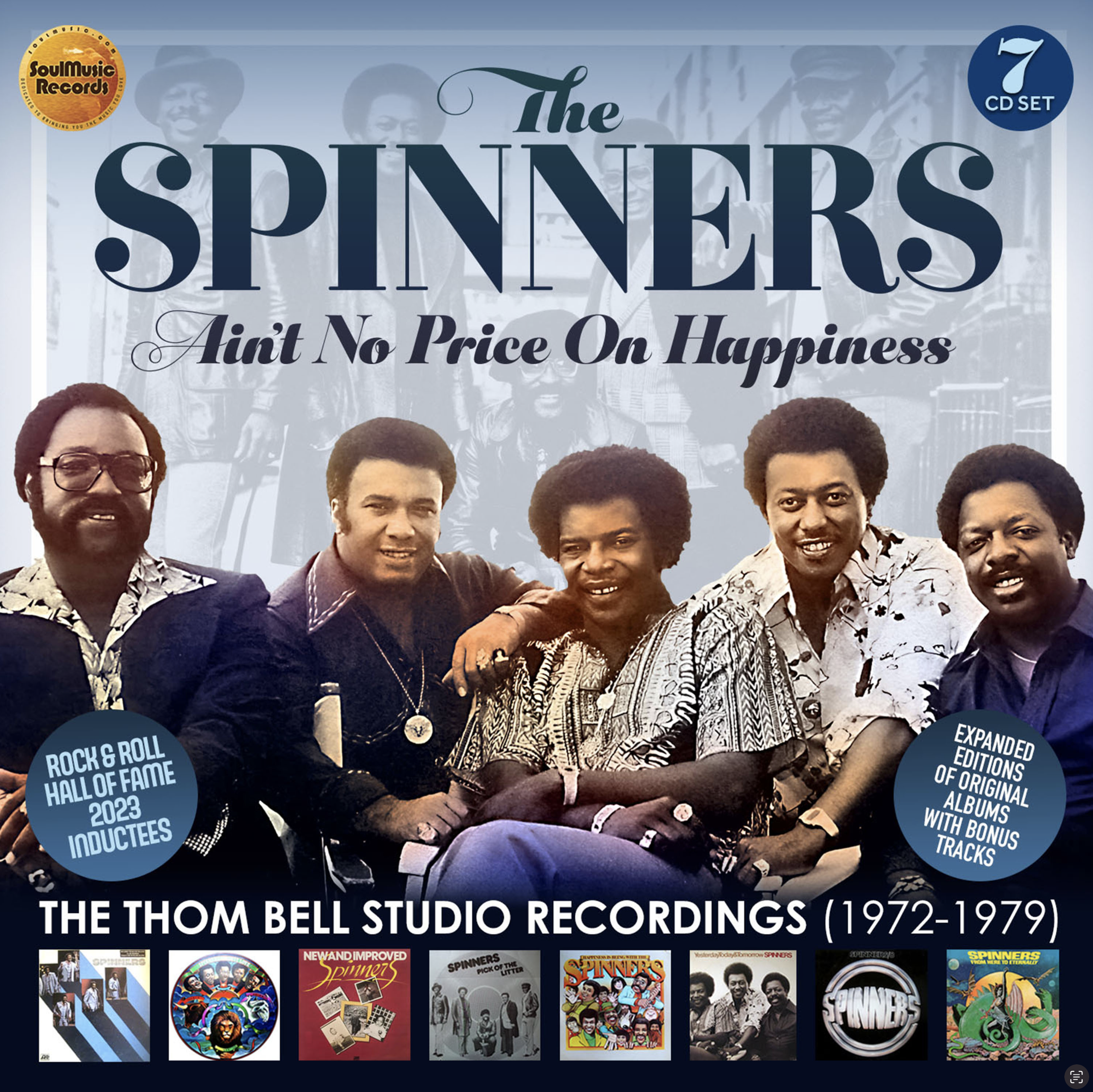 The Spinners – No Price On Happiness: The Thom Bell Studio Recordings – SoulMusic Records