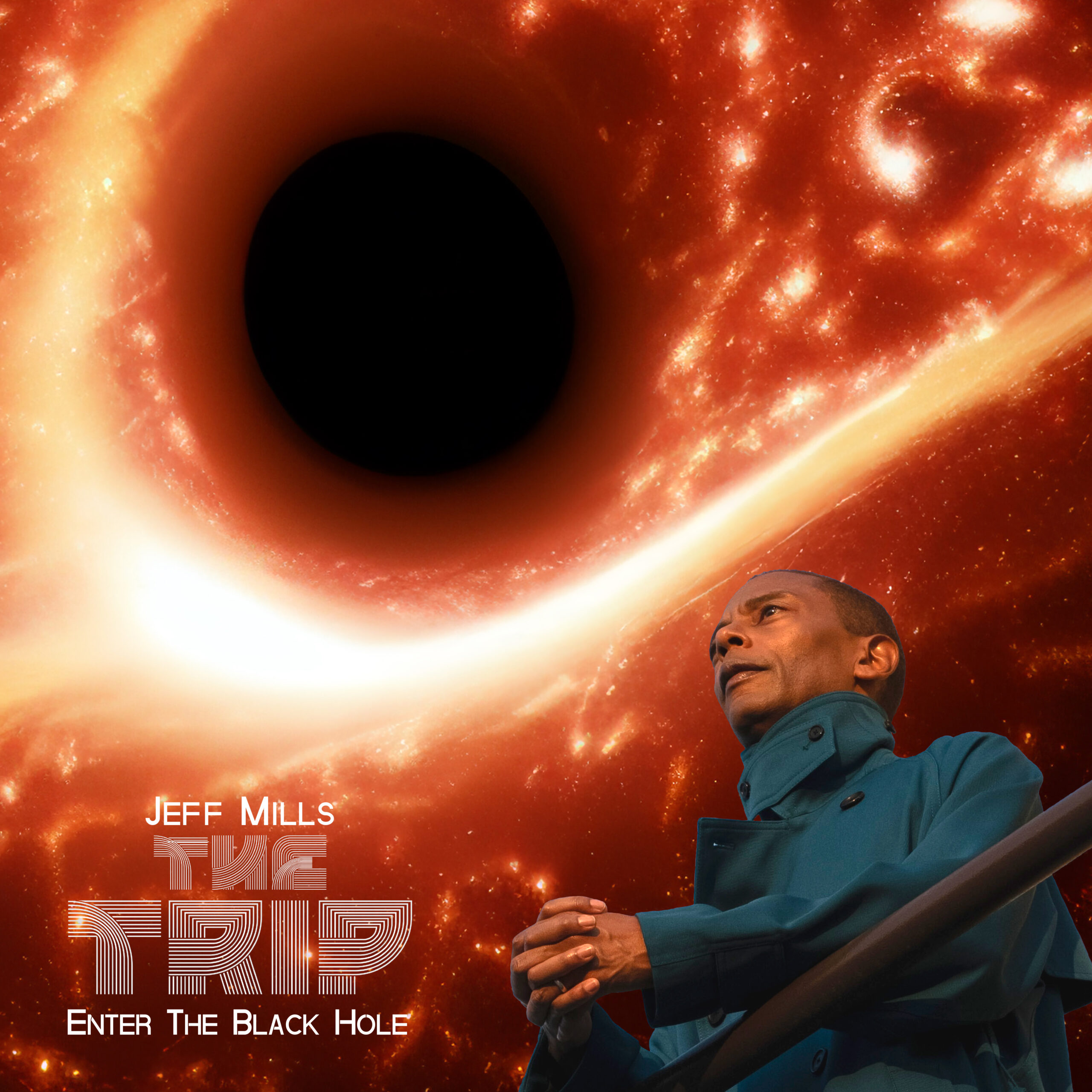 This image is a visual cue for the review of Jeff Mills - The Trip - Enter The Black Hole
