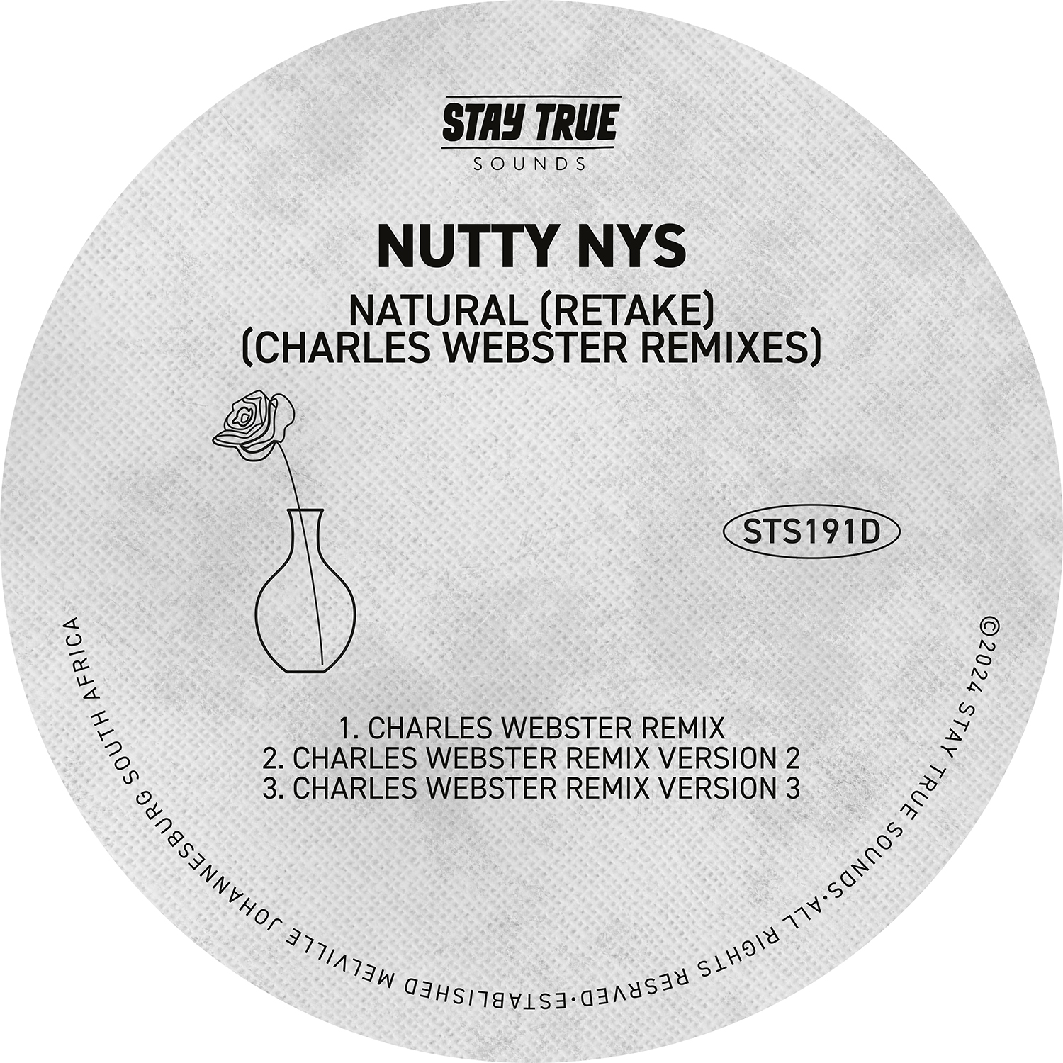 This image is a visual cue for the review of Nutty Nys - Natural (Retake) (Charles Webster Remixes)